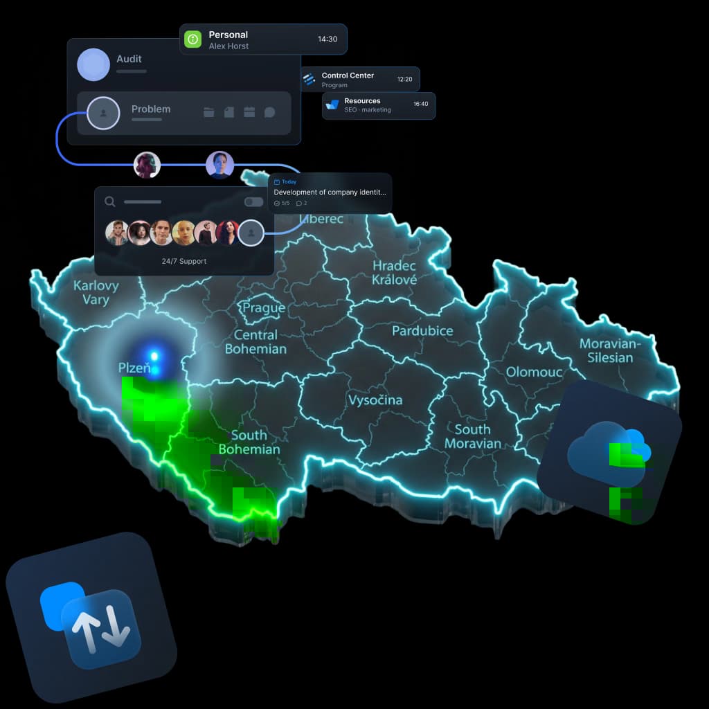 Data Synchronization in Plzeň