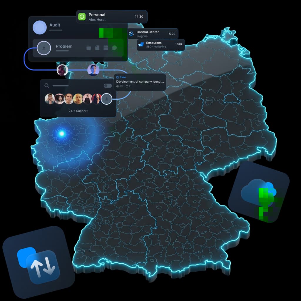 Data Synchronisation in Duisburg
