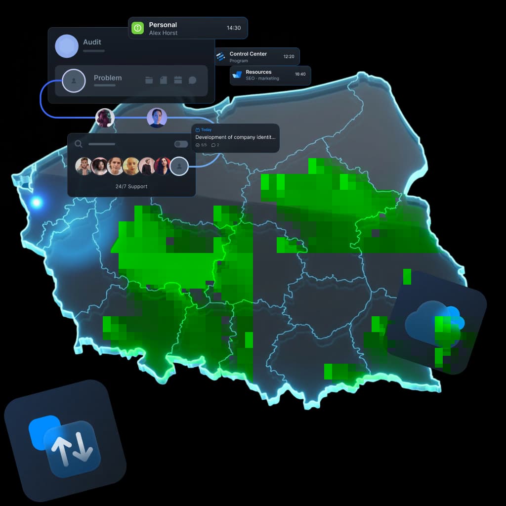 Data Synchronisation Between Systems in Szczecin