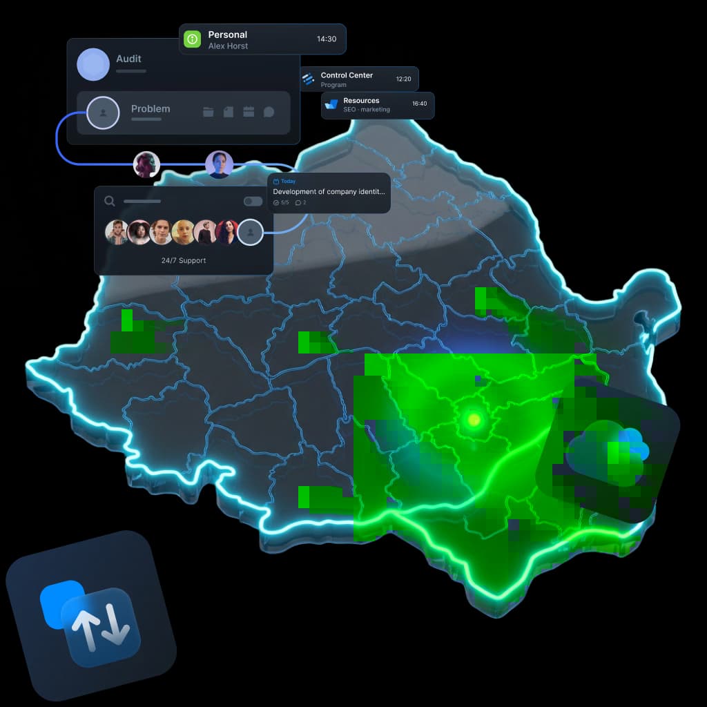 Data Synchronisation in Romania