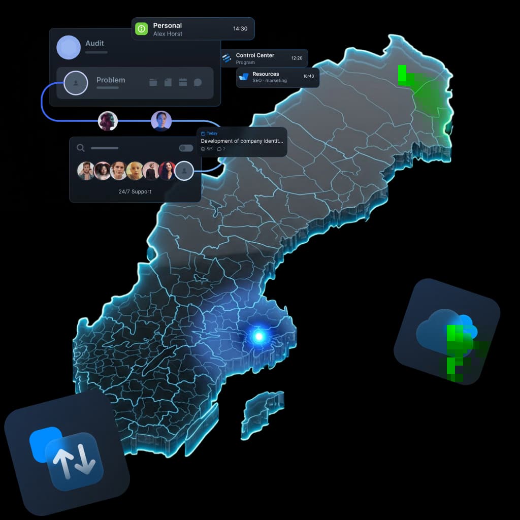 Data Synchronisation in Sweden