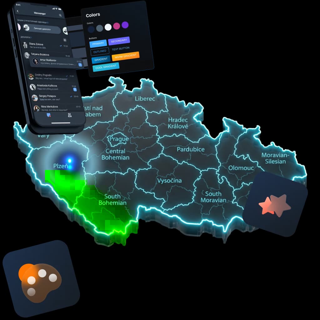 Mobile App Design in Plzeň