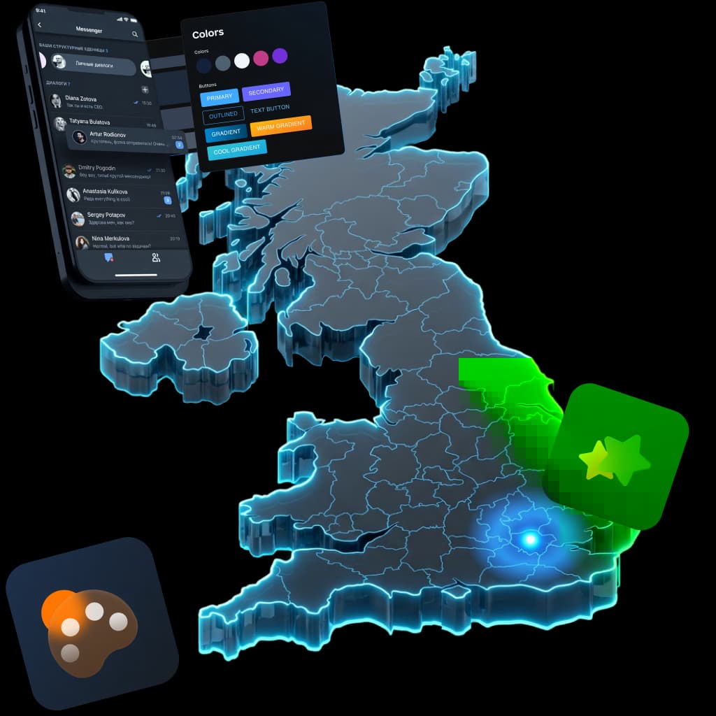 Mobile App Design in the United Kingdom