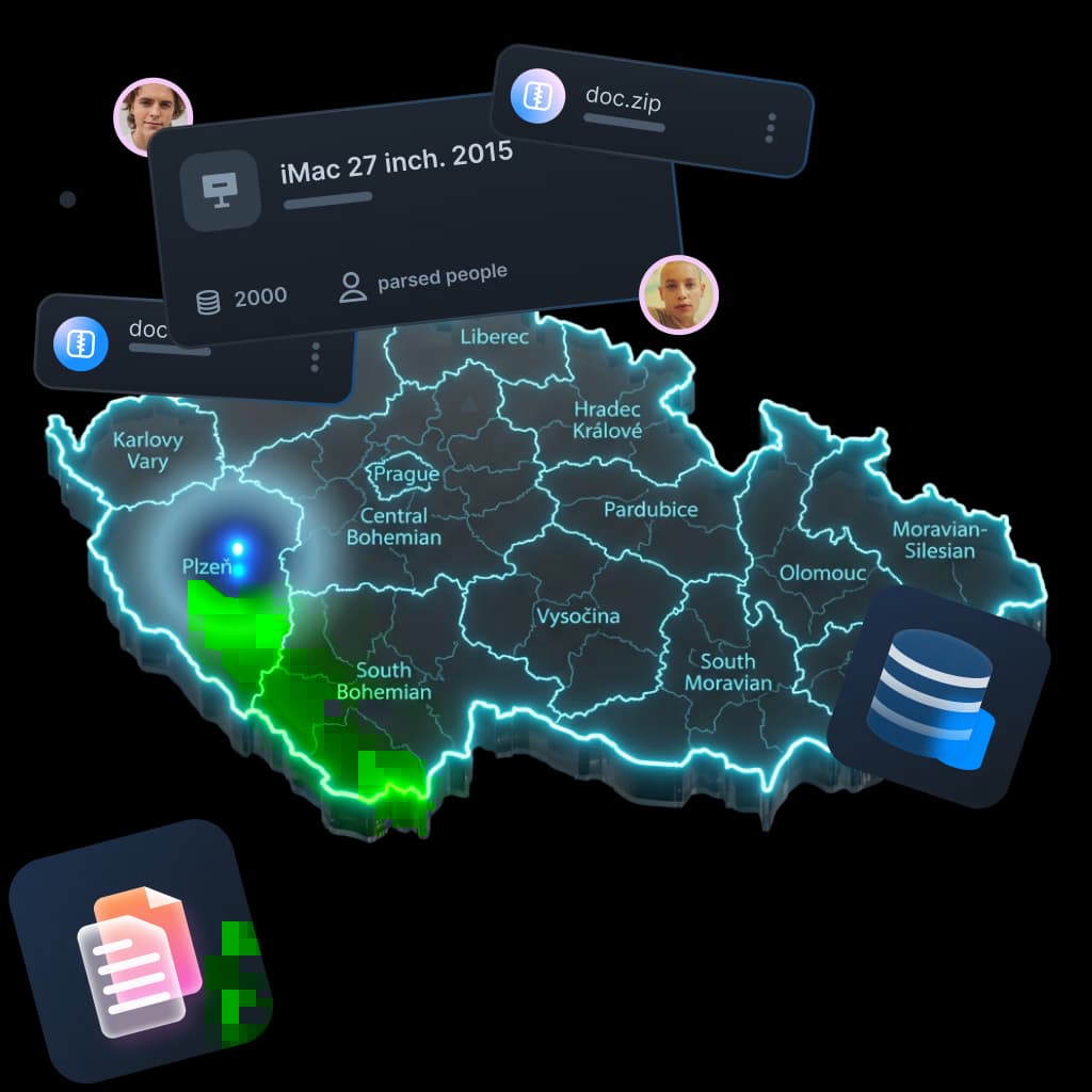 Data Parsing in Plzeň