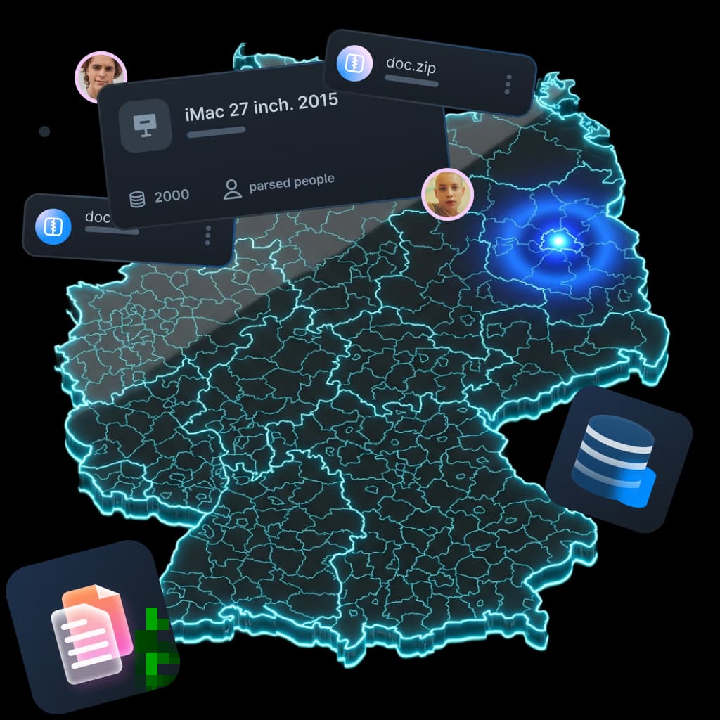Web Scraping and Data Parsing in Germany