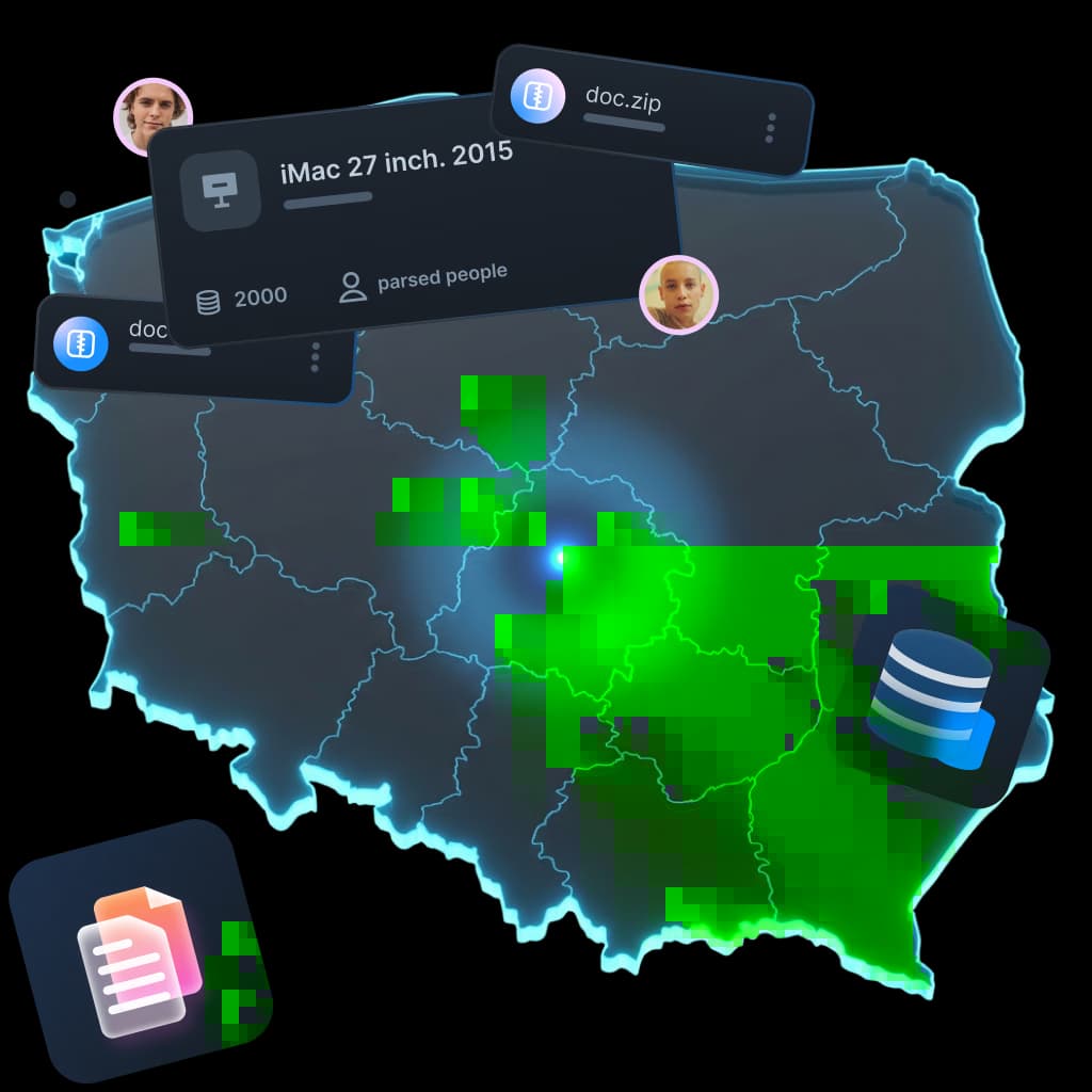 Data Parsing in Łódź