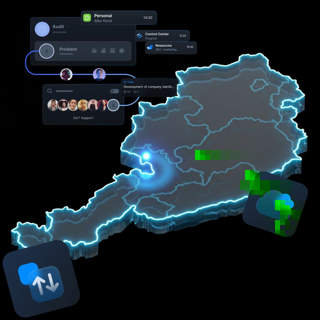 Data Synchronisation in Salzburg